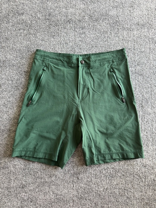 Mack Weldon Other - Mack Weldon Stretch Active Mens Shorts Hunter Green Zip POckets SMALL